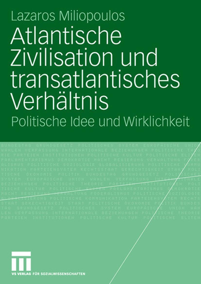 Vorderes Coverbild Atlantische Zivilisation und transatlantisches Verhältnis