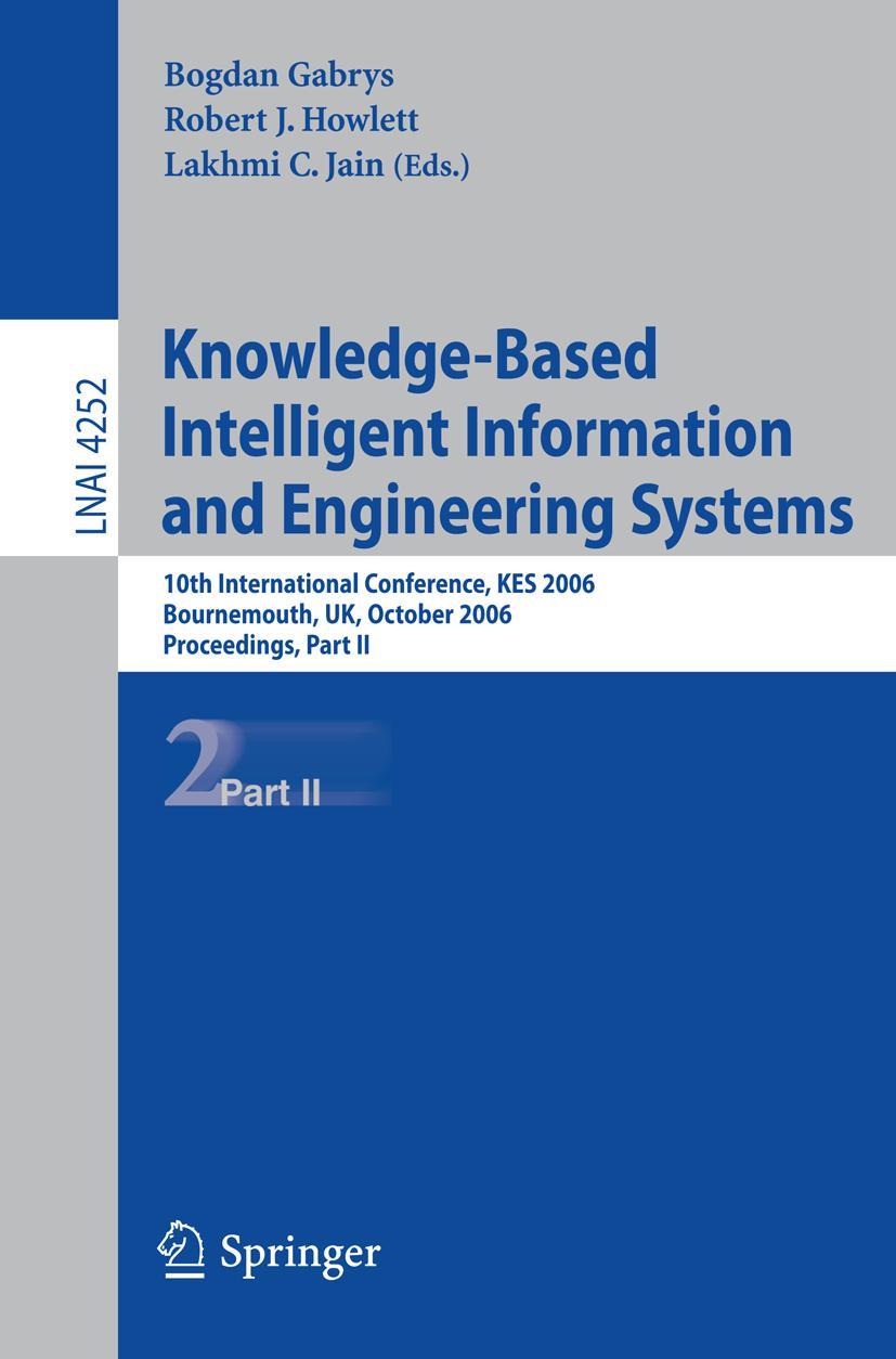 Vorderes Coverbild Knowledge-Based Intelligent Information and Engineering Systems