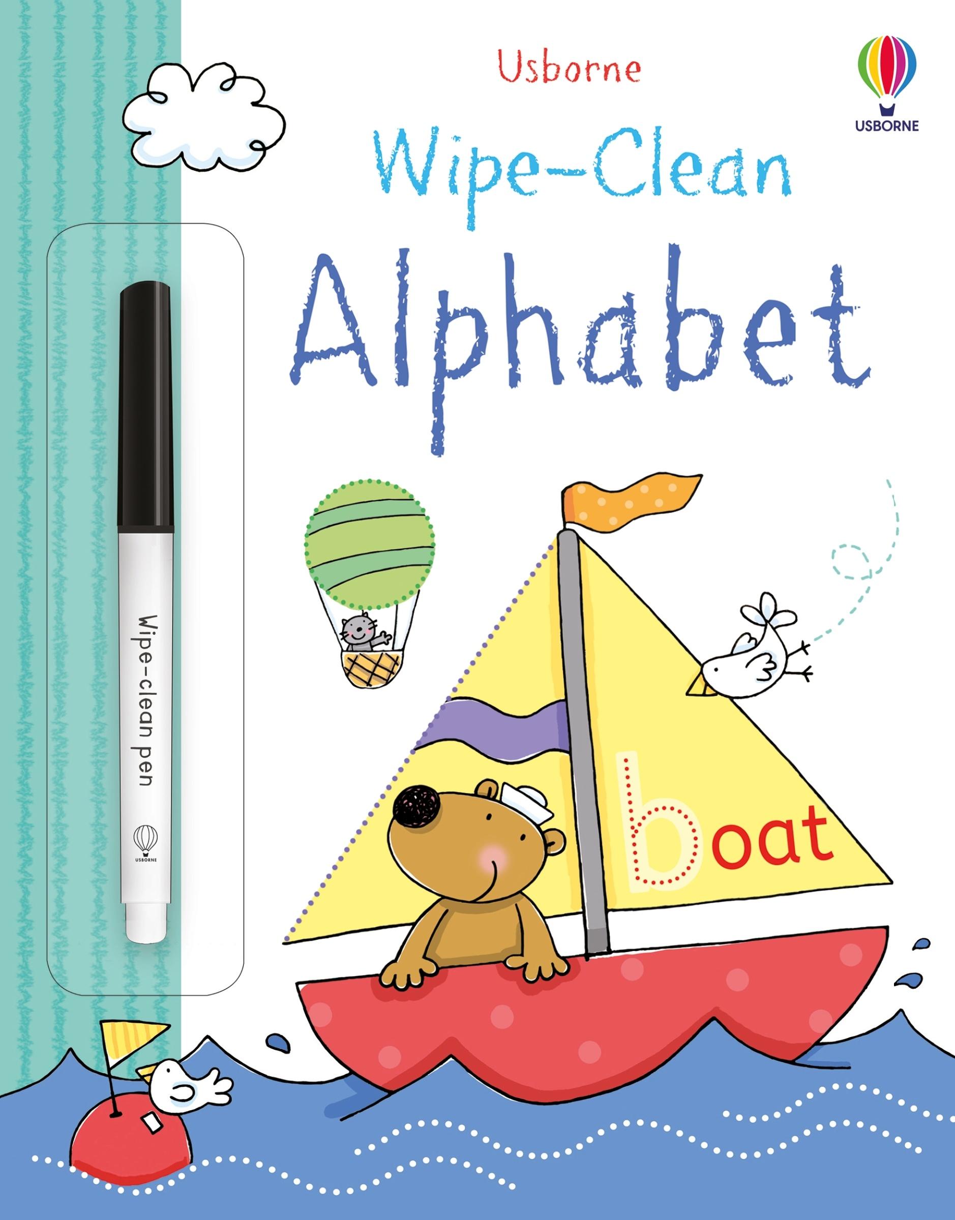 Vorderes Coverbild Wipe-Clean Alphabet