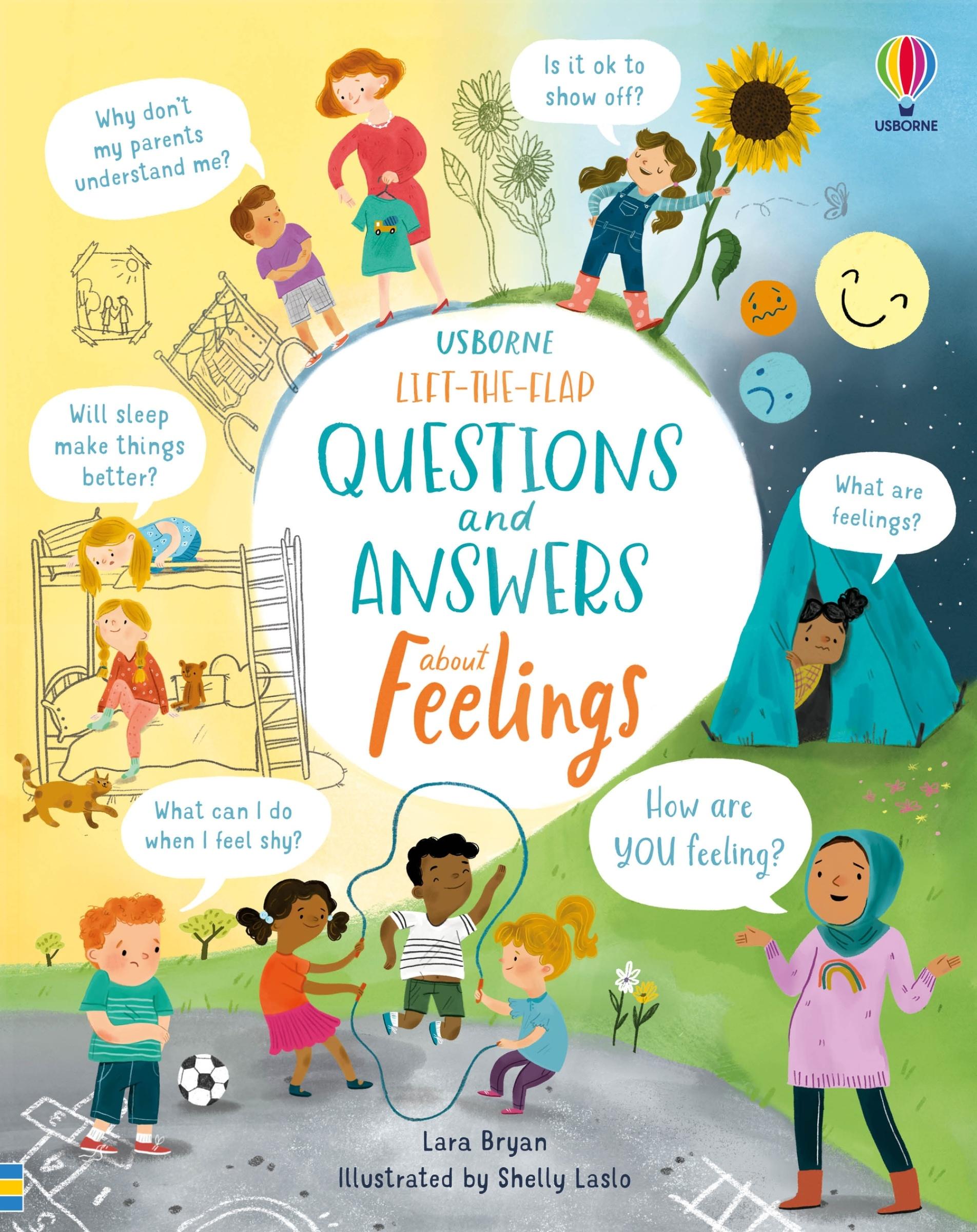 Vorderes Coverbild Lift-The-Flap Questions and Answers about Feelings