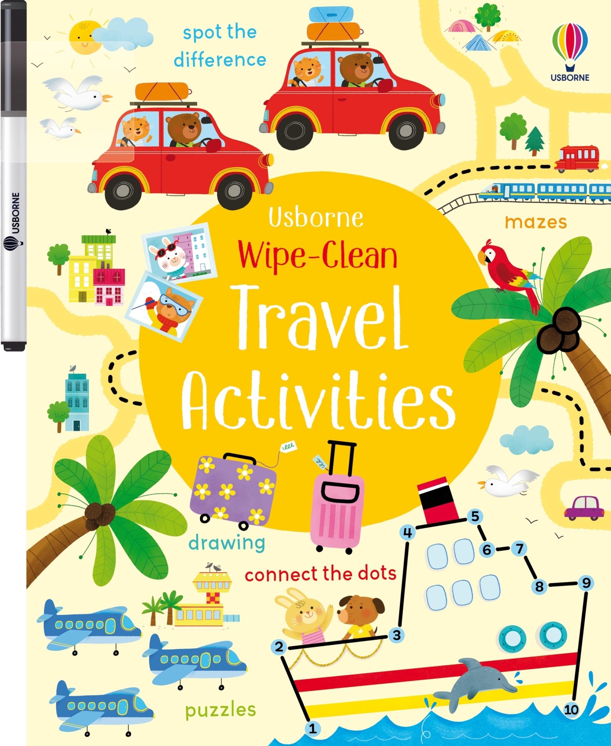 Vorderes Coverbild Wipe-Clean Travel Activities