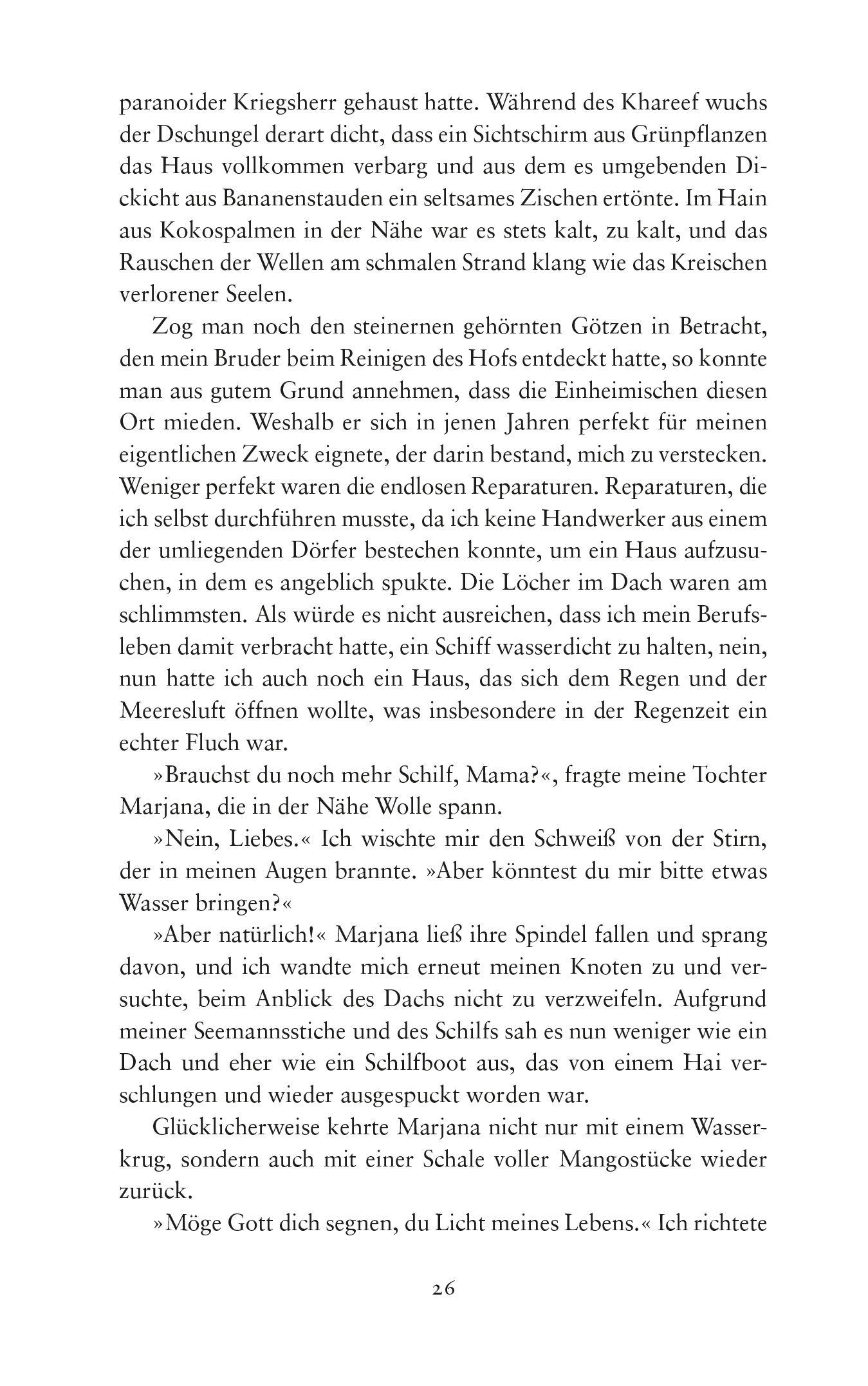 Beispielinhalt (Bild) Die Abenteuer der Piratin Amina al-Sirafi