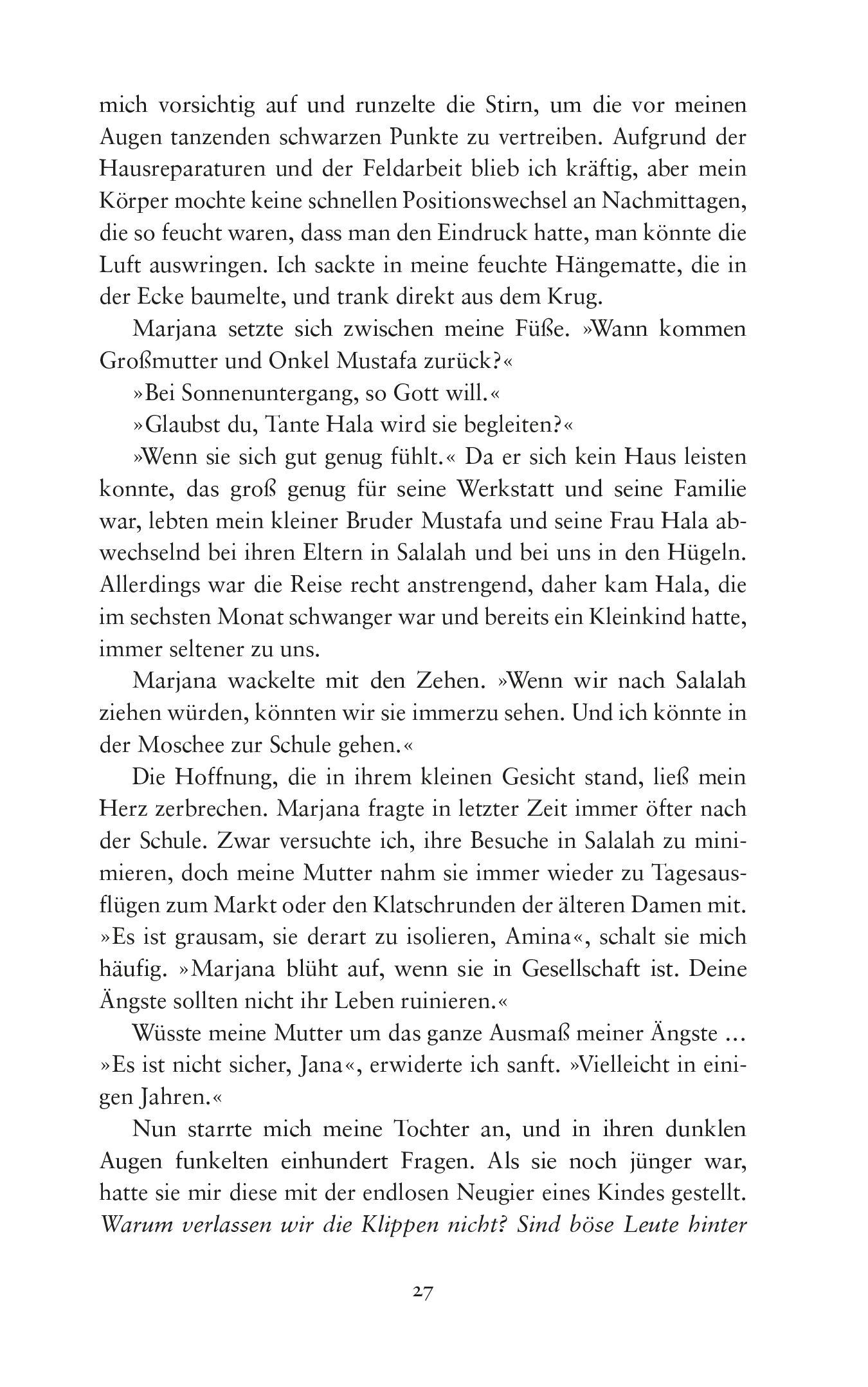 Beispielinhalt (Bild) Die Abenteuer der Piratin Amina al-Sirafi