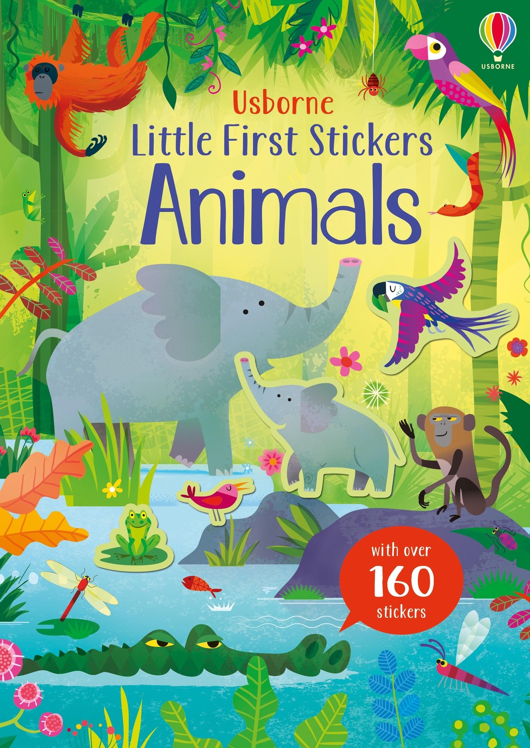 Vorderes Coverbild Little First Stickers Animals