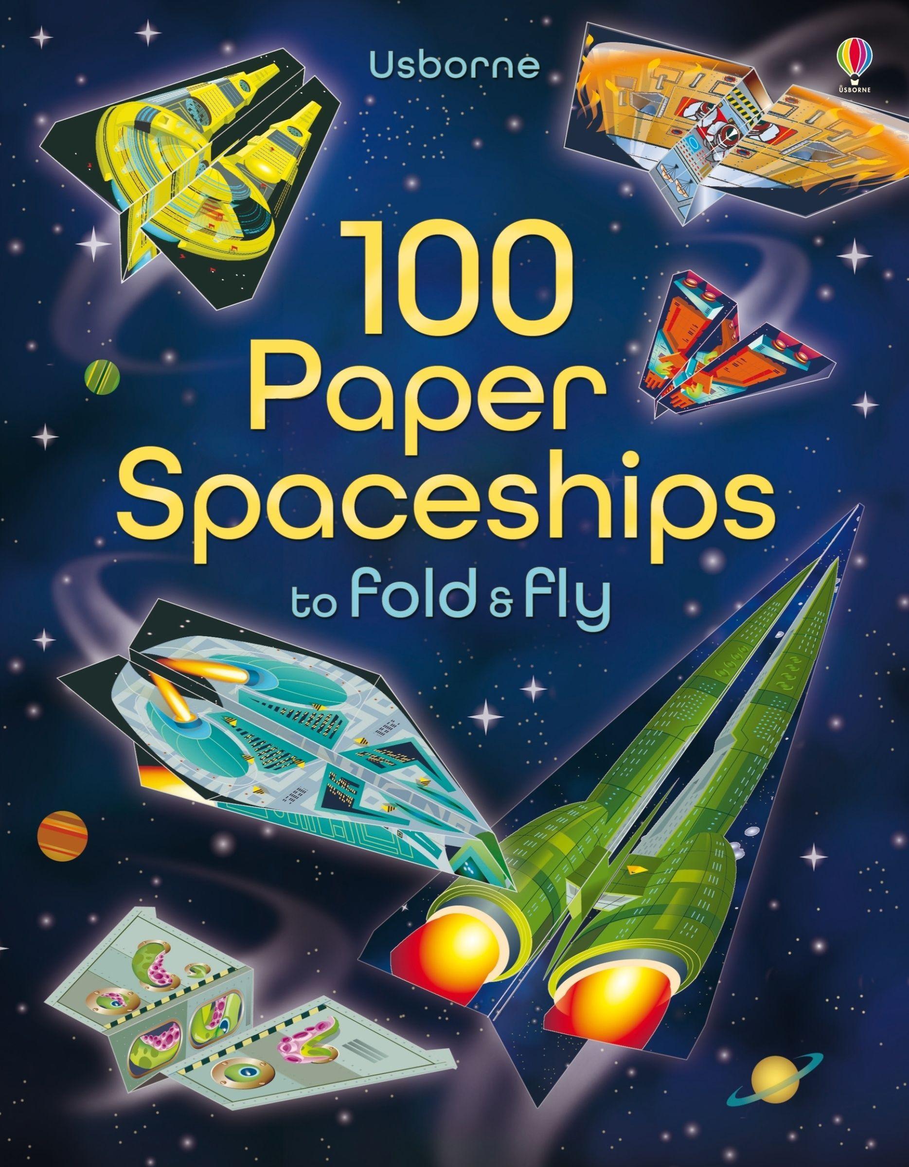 Vorderes Coverbild 100 Paper Spaceships to Fold and Fly