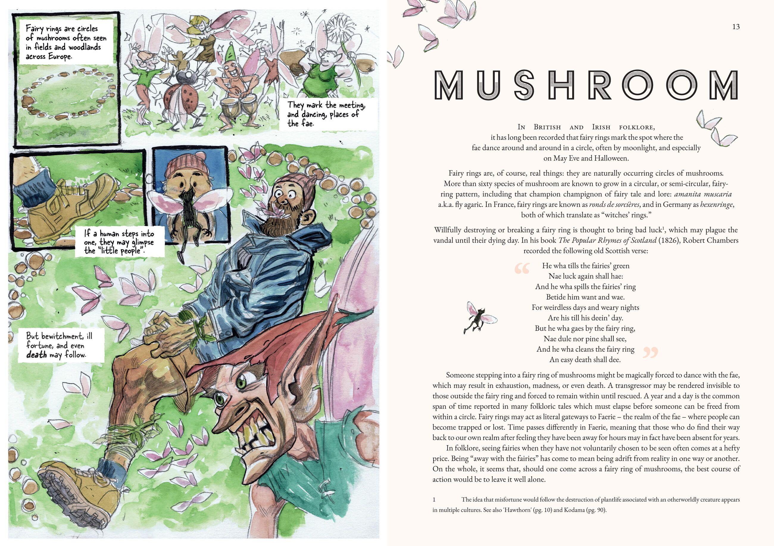 Beispielinhalt (Bild) Fascinating Folklore: A Compendium of Comics and Essays