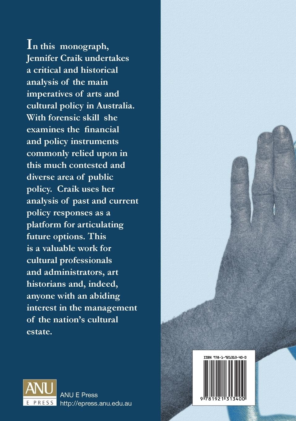 Rückseitencover Re-Visioning Arts and Cultural Policy: Current Impasses and Future Directions