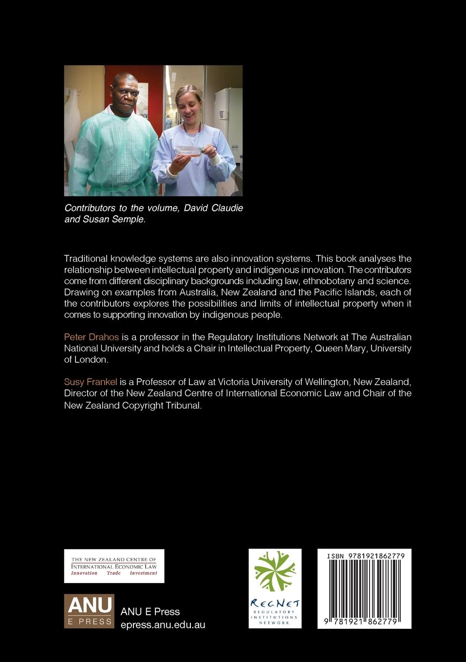 Rückseitencover Indigenous Peoples' Innovation: Intellectual Property Pathways to Development