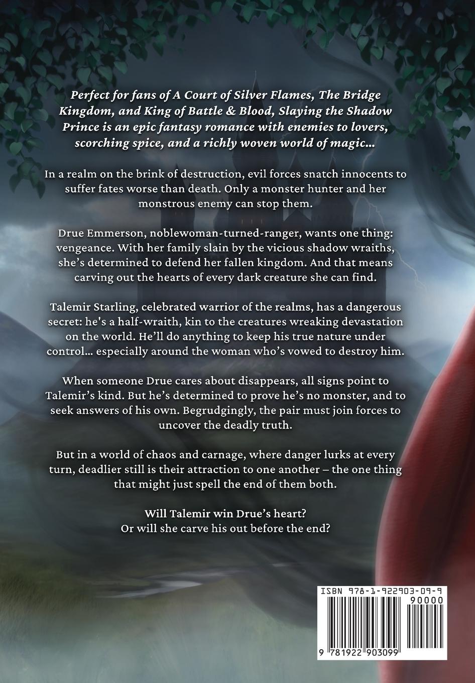 Rückseitencover Slaying the Shadow Prince