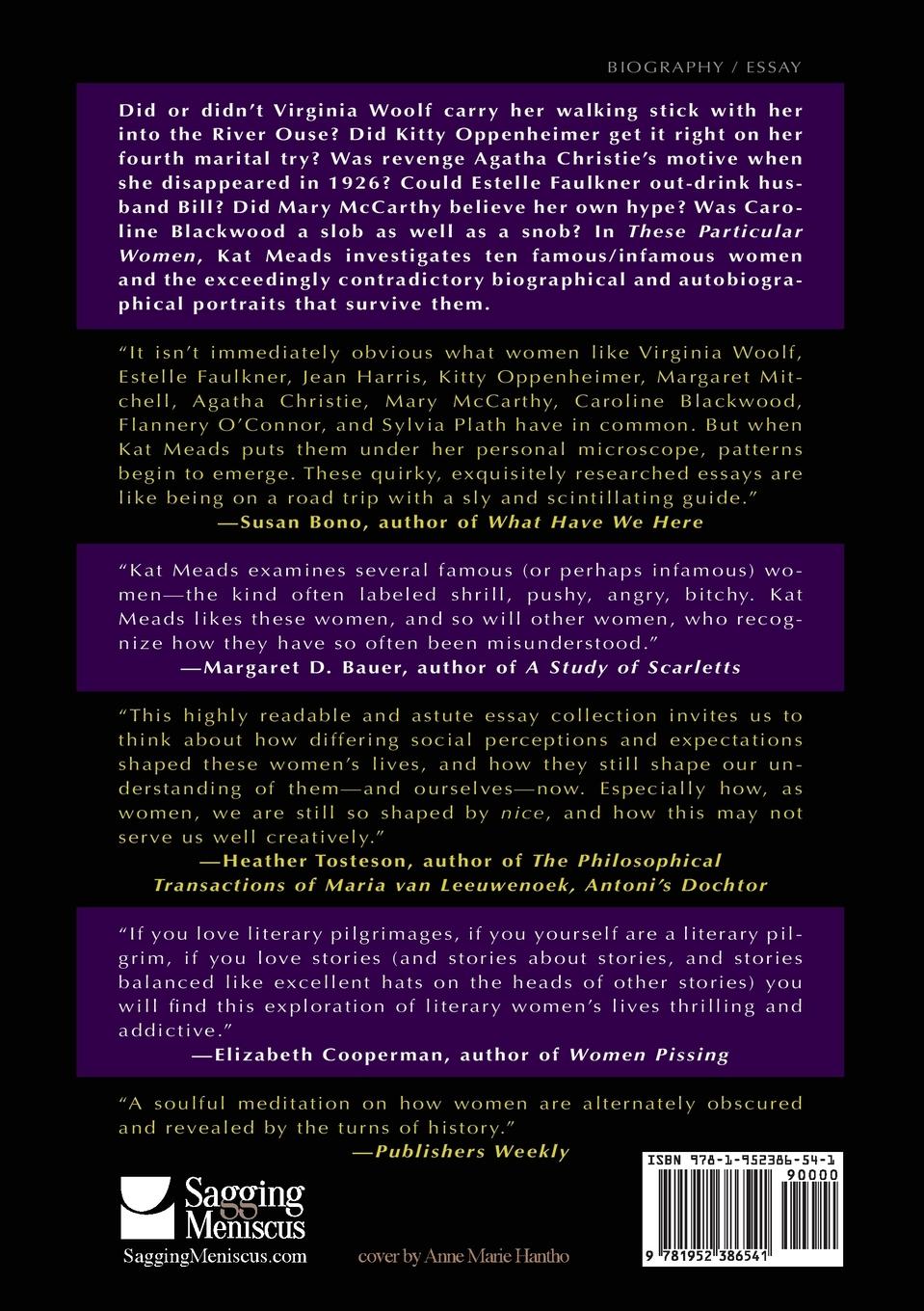 Rückseitencover These Particular Women