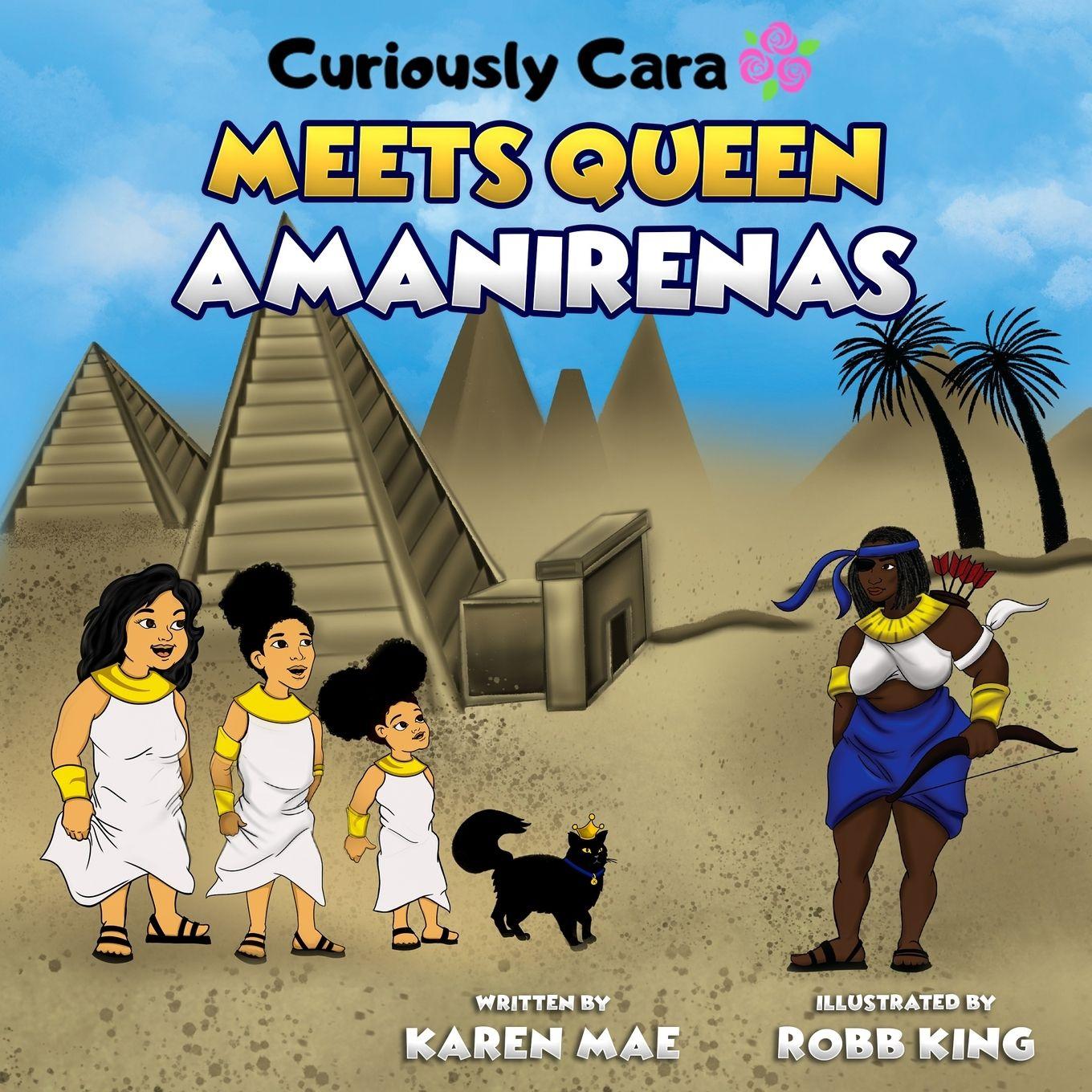 Vorderes Coverbild Curiously Cara Meets Queen Amanirenas