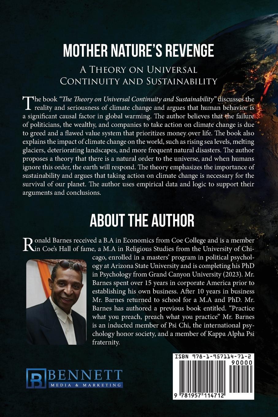 Rückseitencover Mother Nature's Revenge