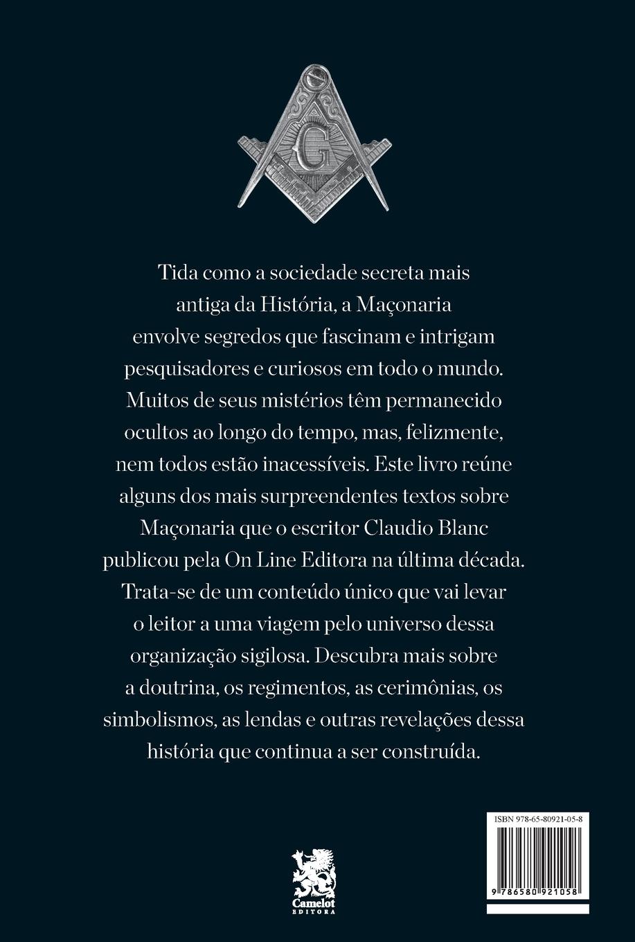 Rückseitencover O Grande Livro Da Maçonaria