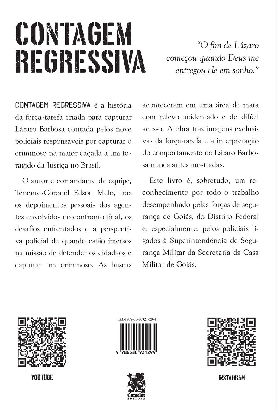 Rückseitencover Contagem Regressiva