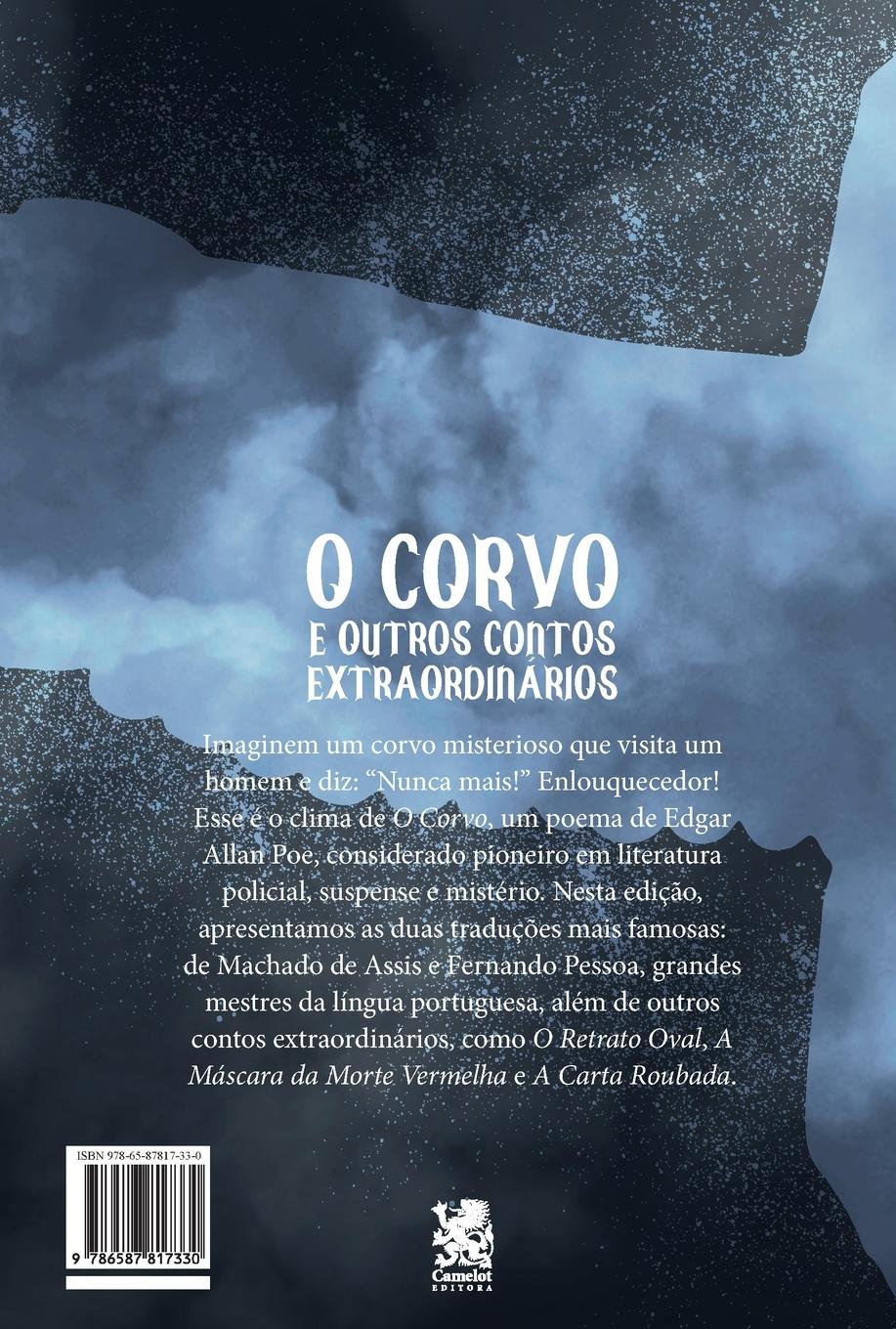 Rückseitencover O Corvo e Outros Contos Extraordinários - Edgar Allan Poe