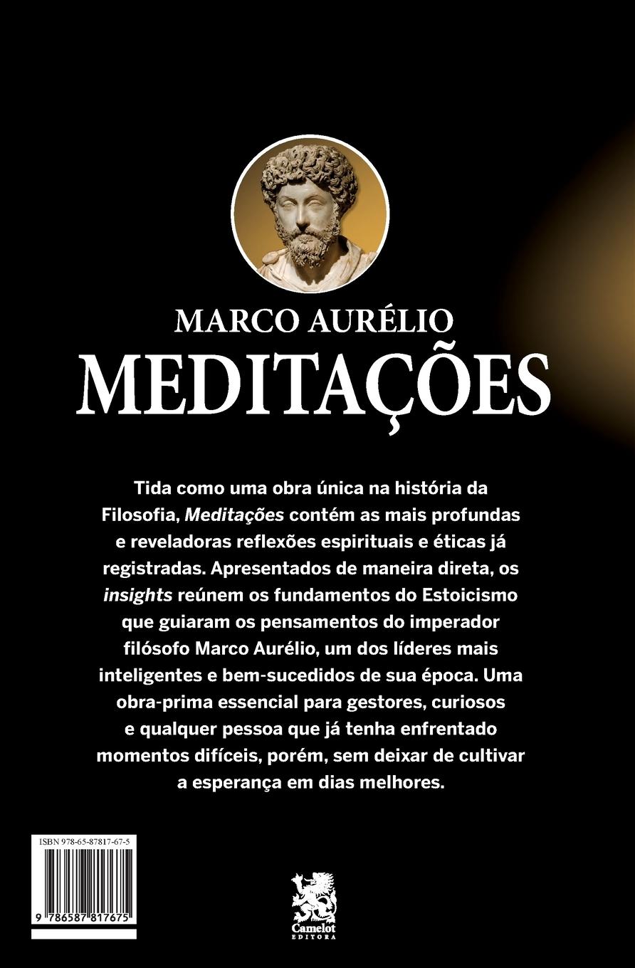 Rückseitencover Meditações - Marco Aurélio
