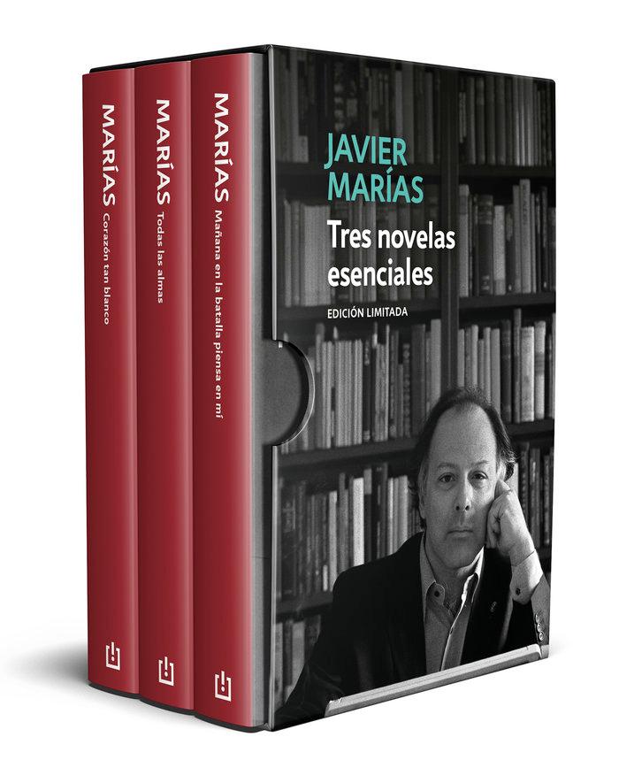 Vorderes Coverbild Estuche Edición Limitada Javier Marías: Tres Novelas Esenciales / Three Essent Ia L Novels