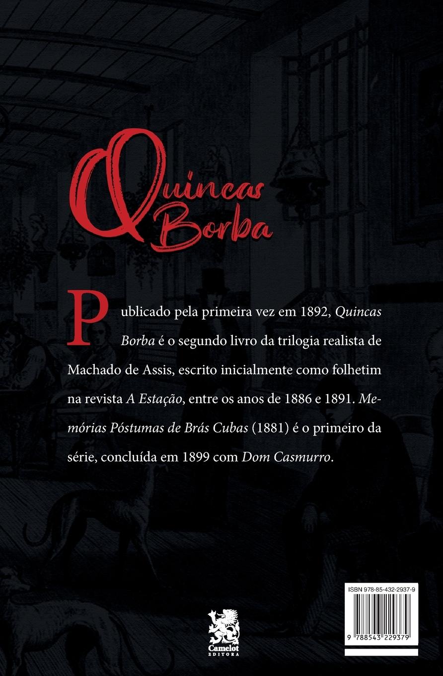 Rückseitencover Quincas Borba - Machado De Assis