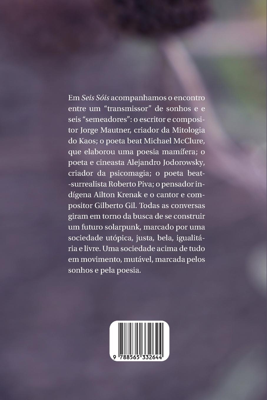 Rückseitencover Seis Sois - Conversas para um futuro solarpunk