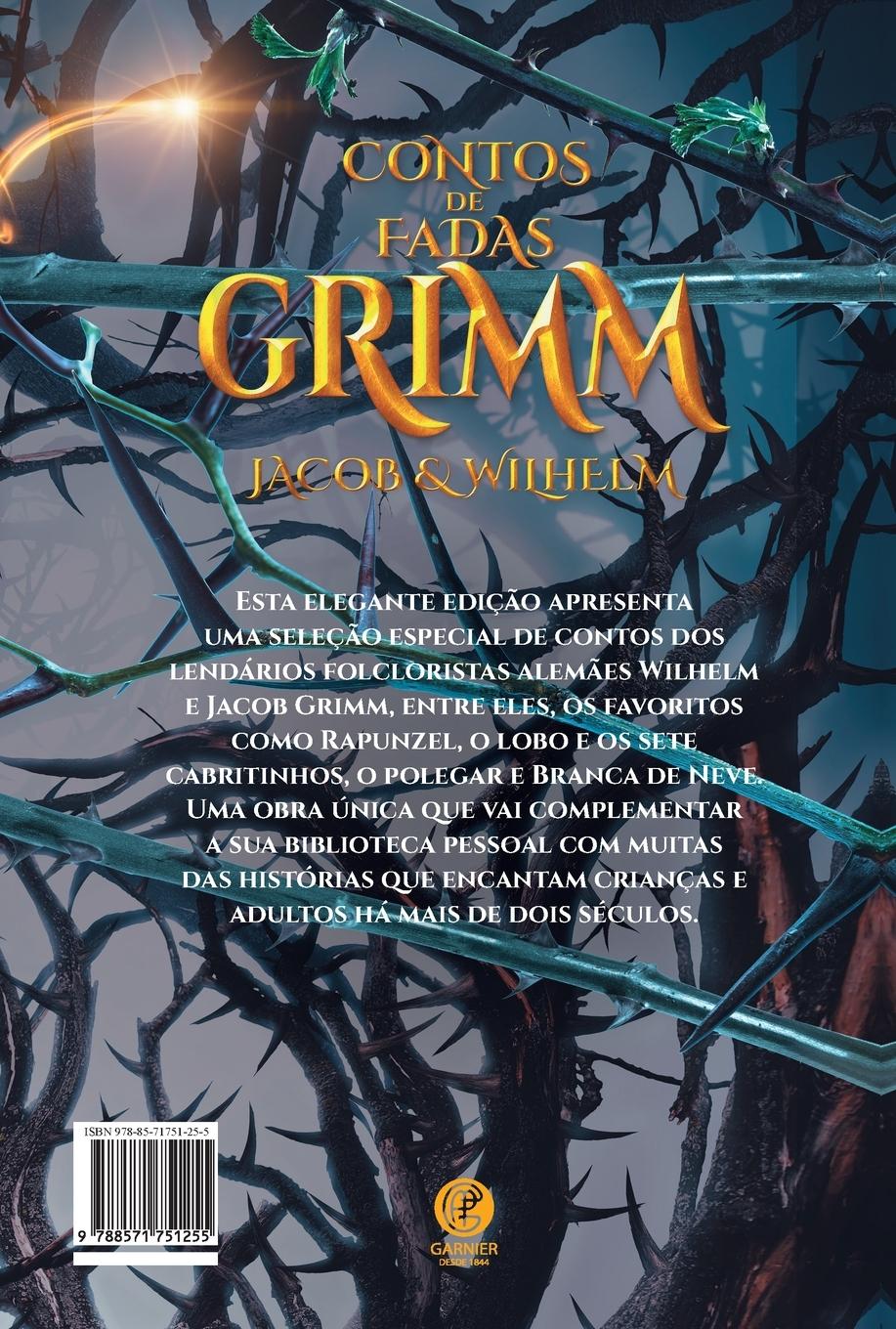 Rückseitencover Contos de Fadas - Grimm