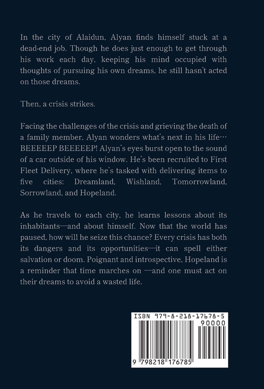 Rückseitencover Hopeland