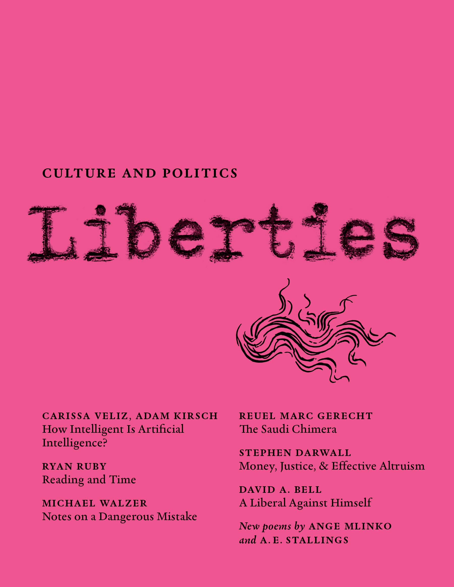 Vorderes Coverbild Liberties Journal of Culture and Politics