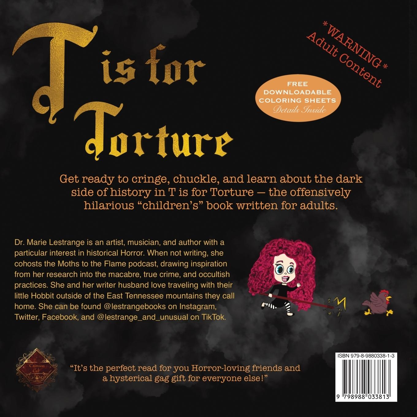 Rückseitencover T is for Torture