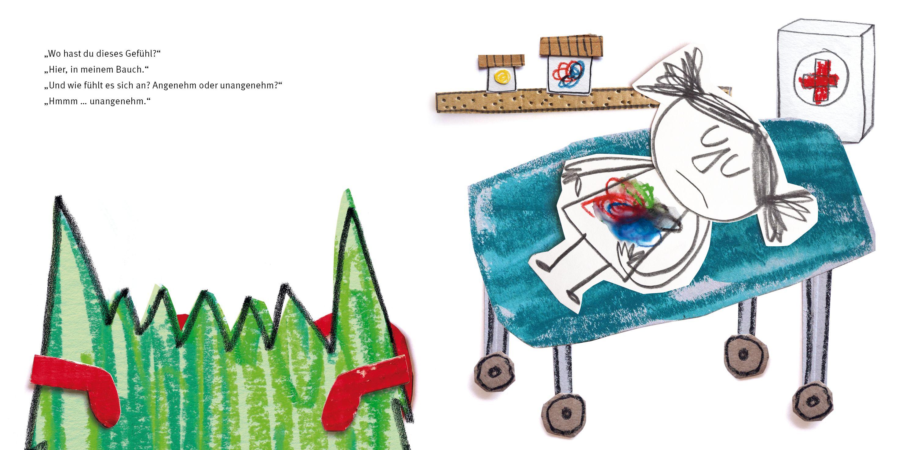 Beispielinhalt (Bild) Das Farbenmonster - Doktor für Gefühle