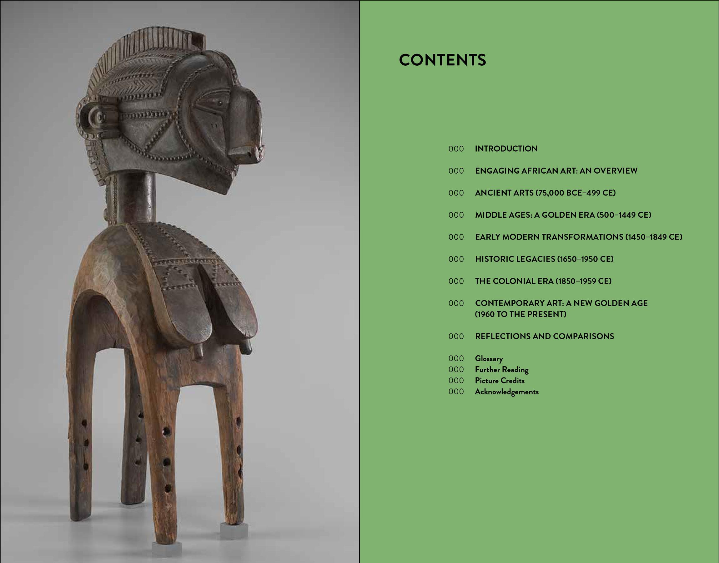 Beispielinhalt (Bild) Afrikanische Kunst (Art Essentials)