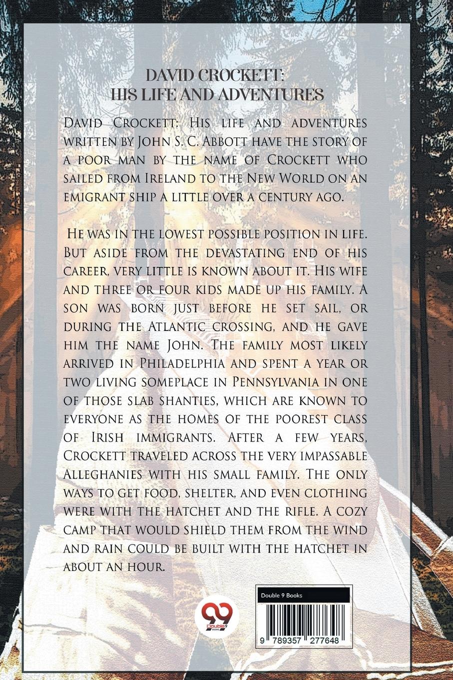 Rückseitencover David Crockett