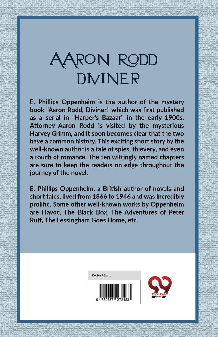 Rückseitencover Aaron Rodd Diviner