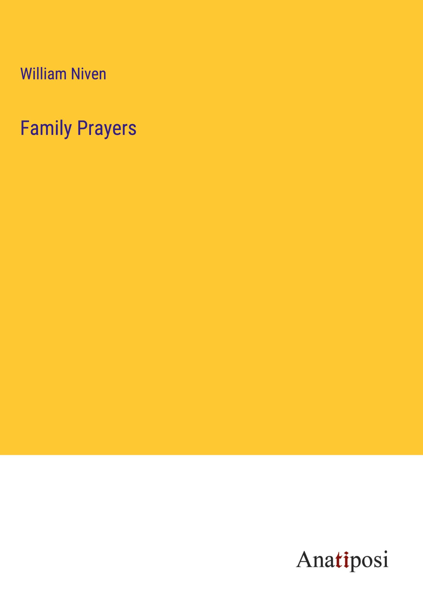 Vorderes Coverbild Family Prayers