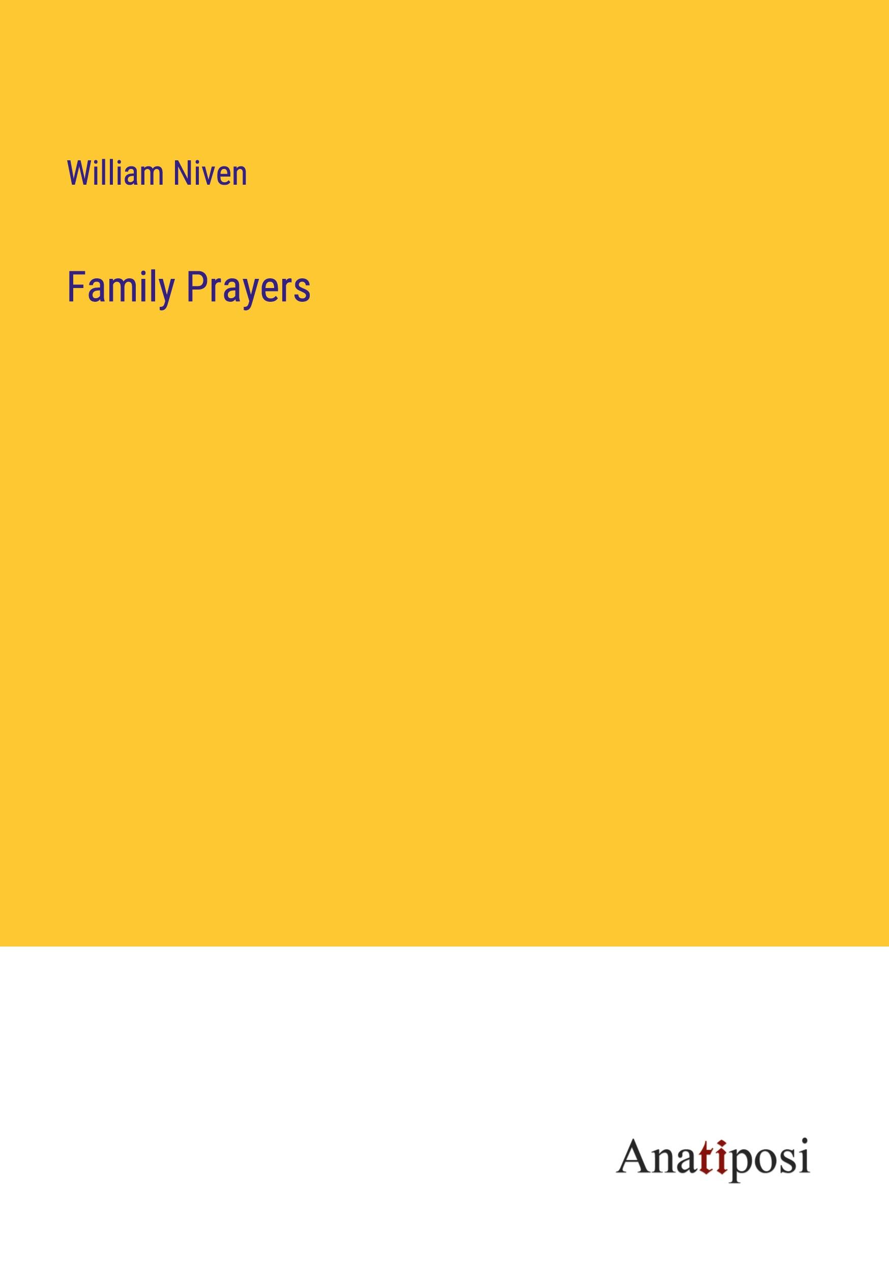 Vorderes Coverbild Family Prayers