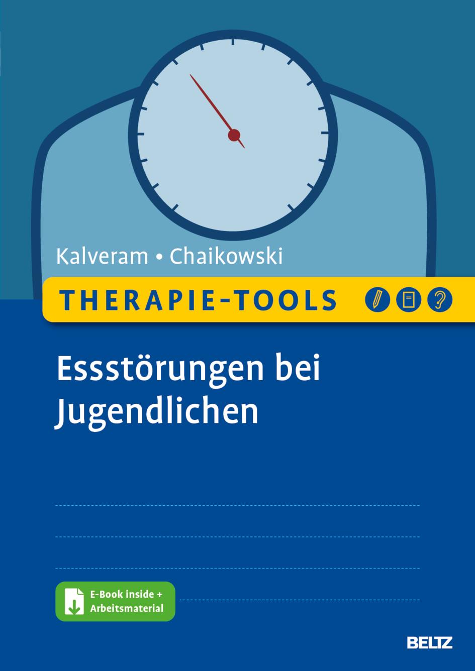 Vorderes Coverbild Therapie-Tools Essstörungen bei Jugendlichen