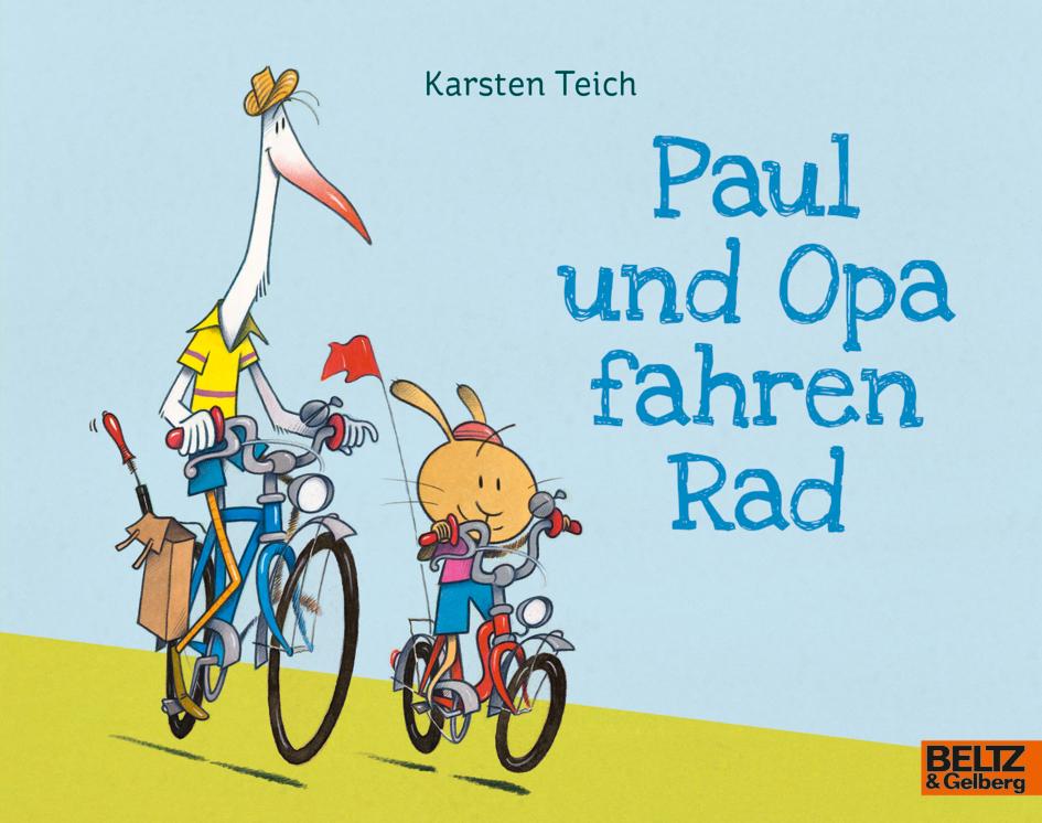 Vorderes Coverbild Paul und Opa fahren Rad