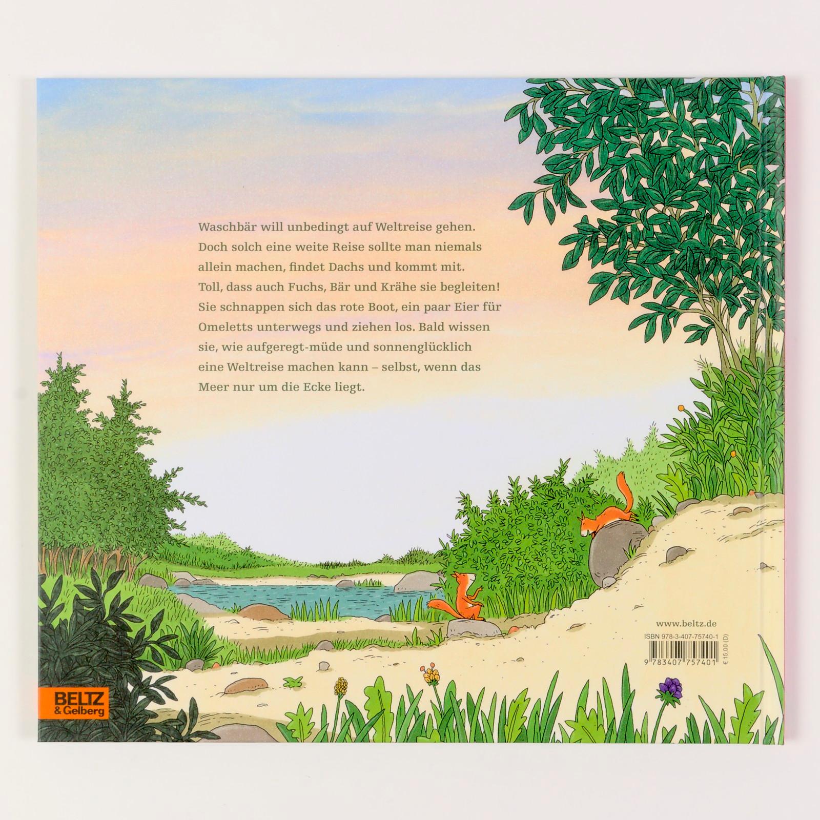 Rückseitencover Weltreise mit Freunden