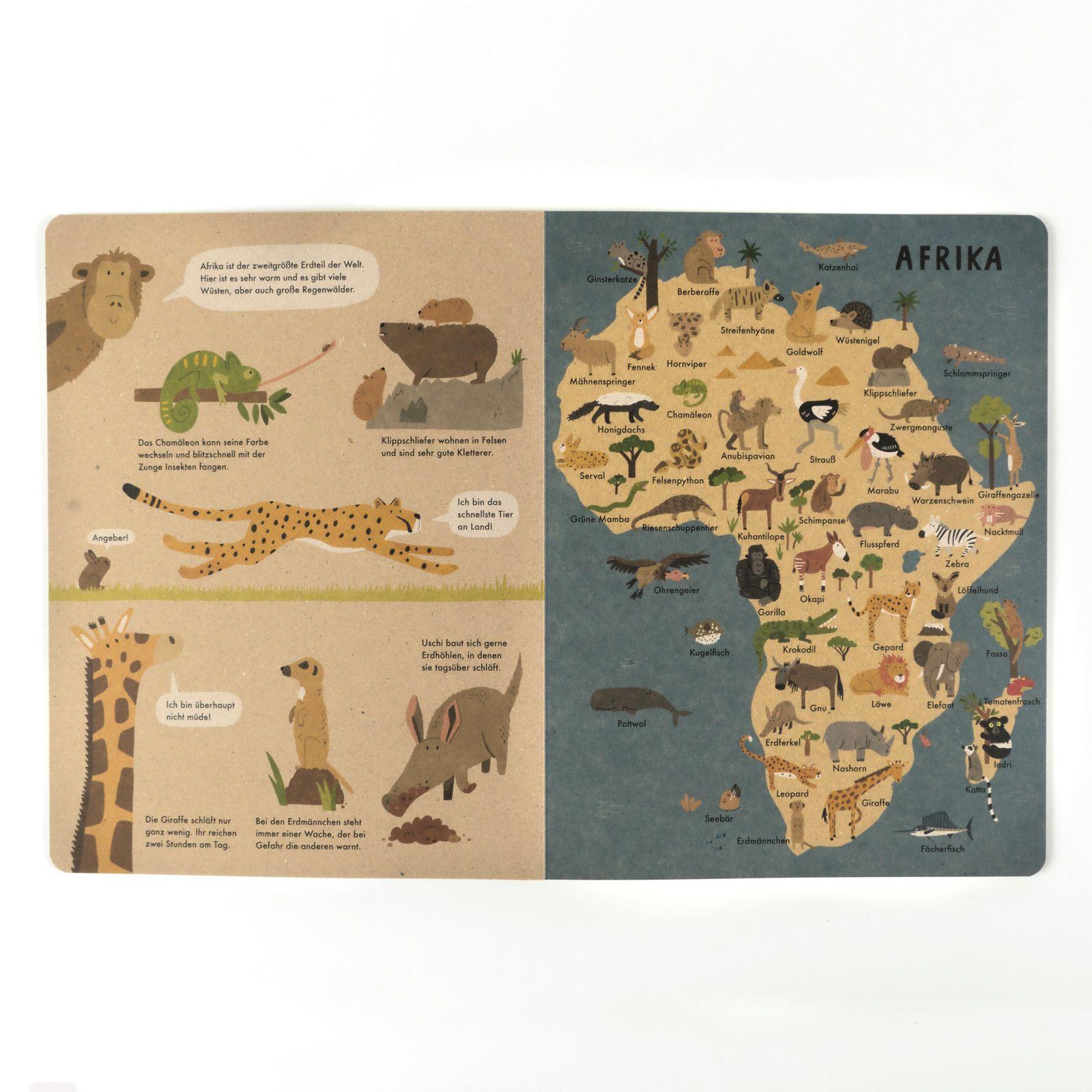 Beispielinhalt (Bild) Mein großer Tieratlas