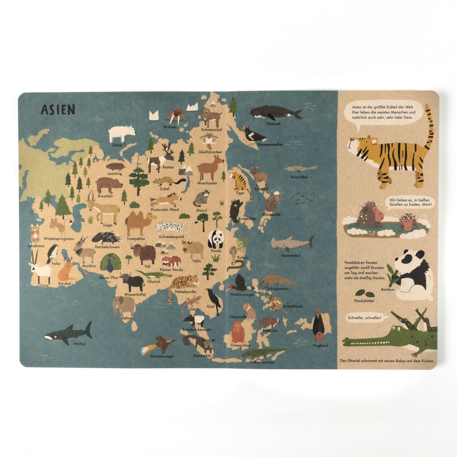 Beispielinhalt (Bild) Mein großer Tieratlas