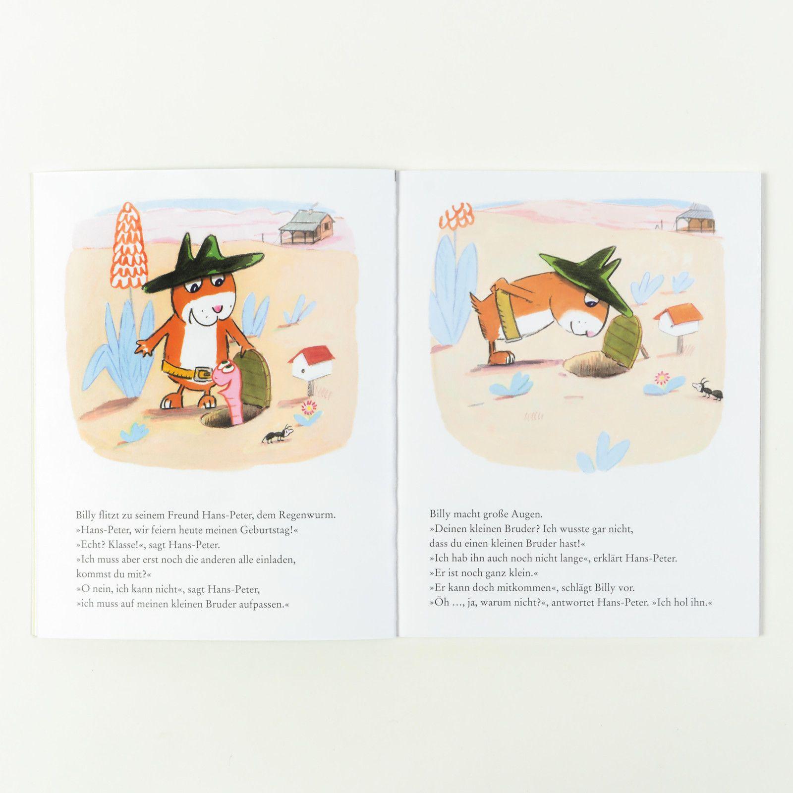 Beispielinhalt (Bild) Billy feiert Geburtstag