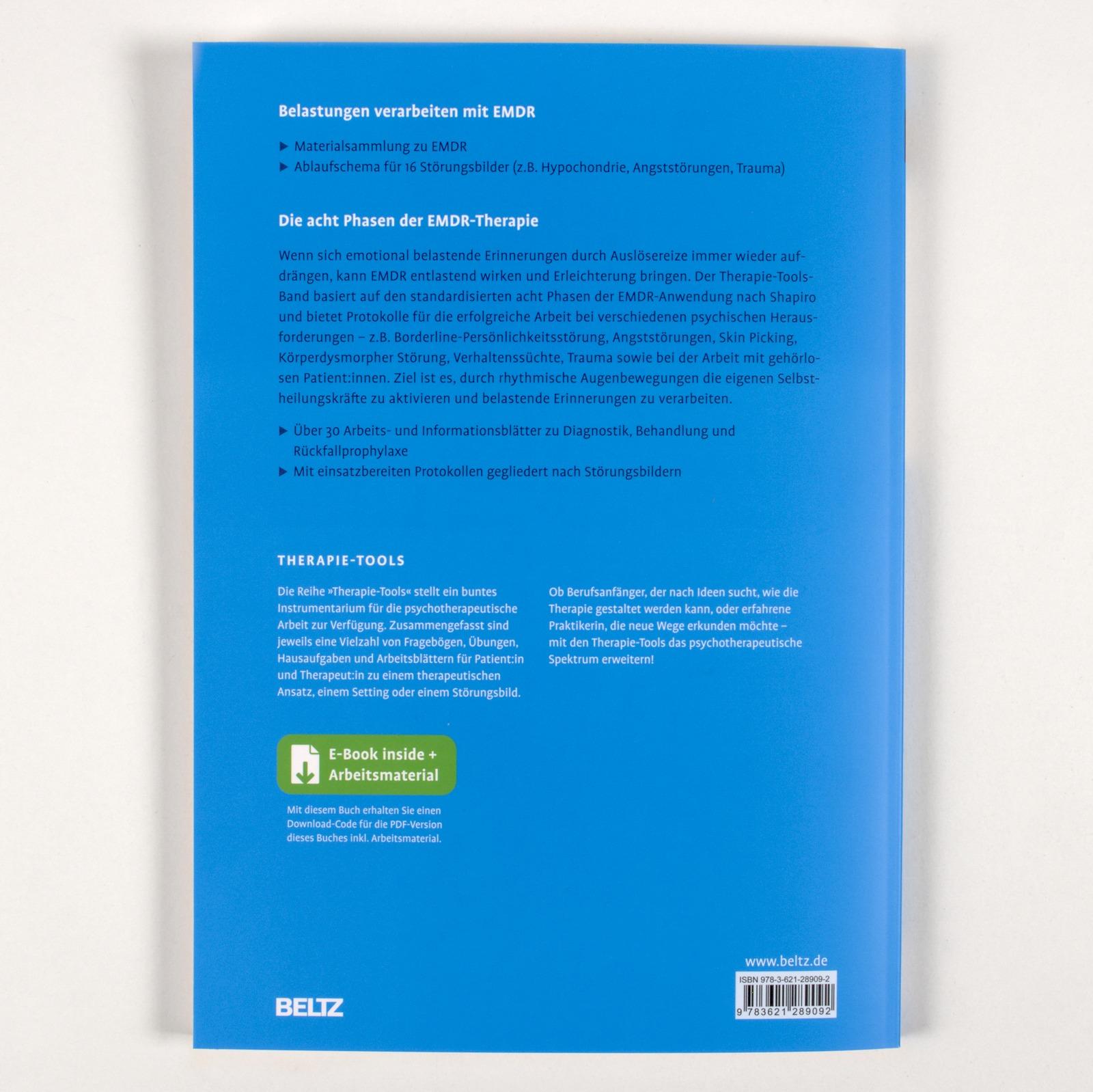 Rückseitencover Therapie-Tools EMDR