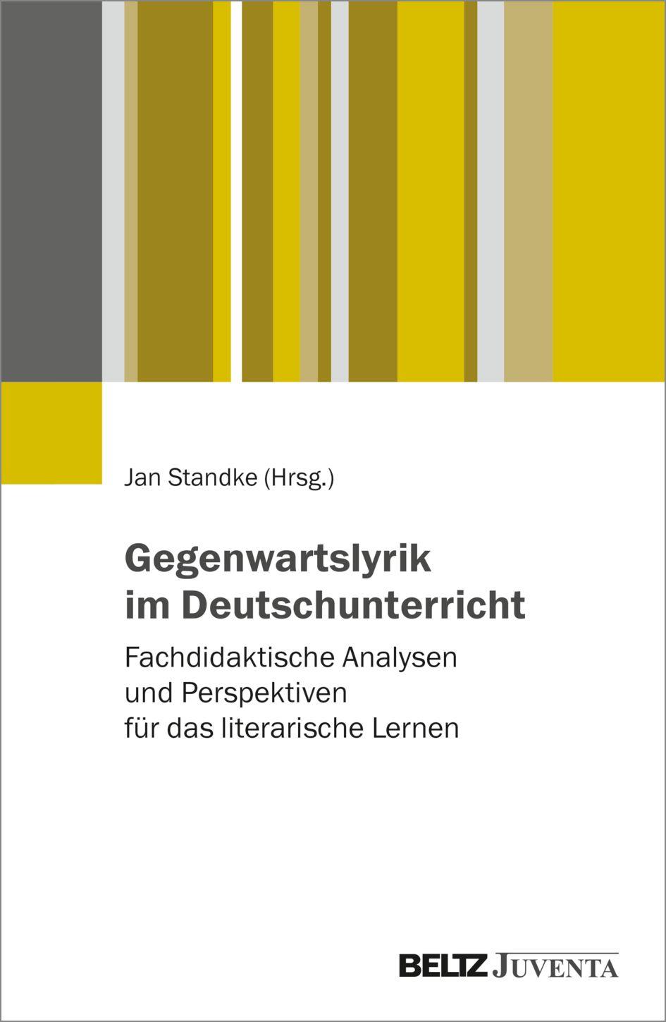Vorderes Coverbild Gegenwartslyrik im Deutschunterricht