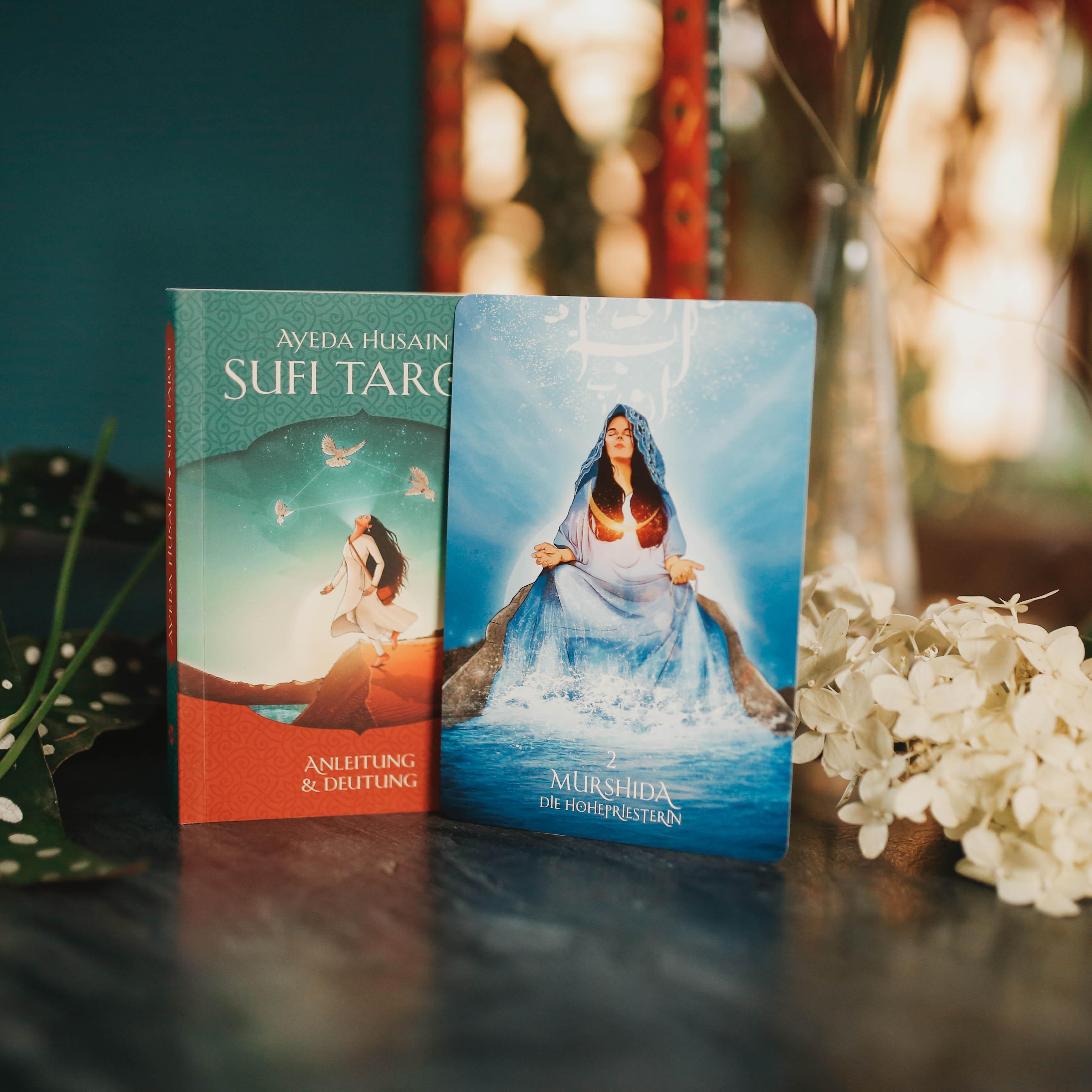 Beispielinhalt (Bild) Sufi-Tarot - Der Weg des Herzens: 78 Tarotkarten mit Anleitung