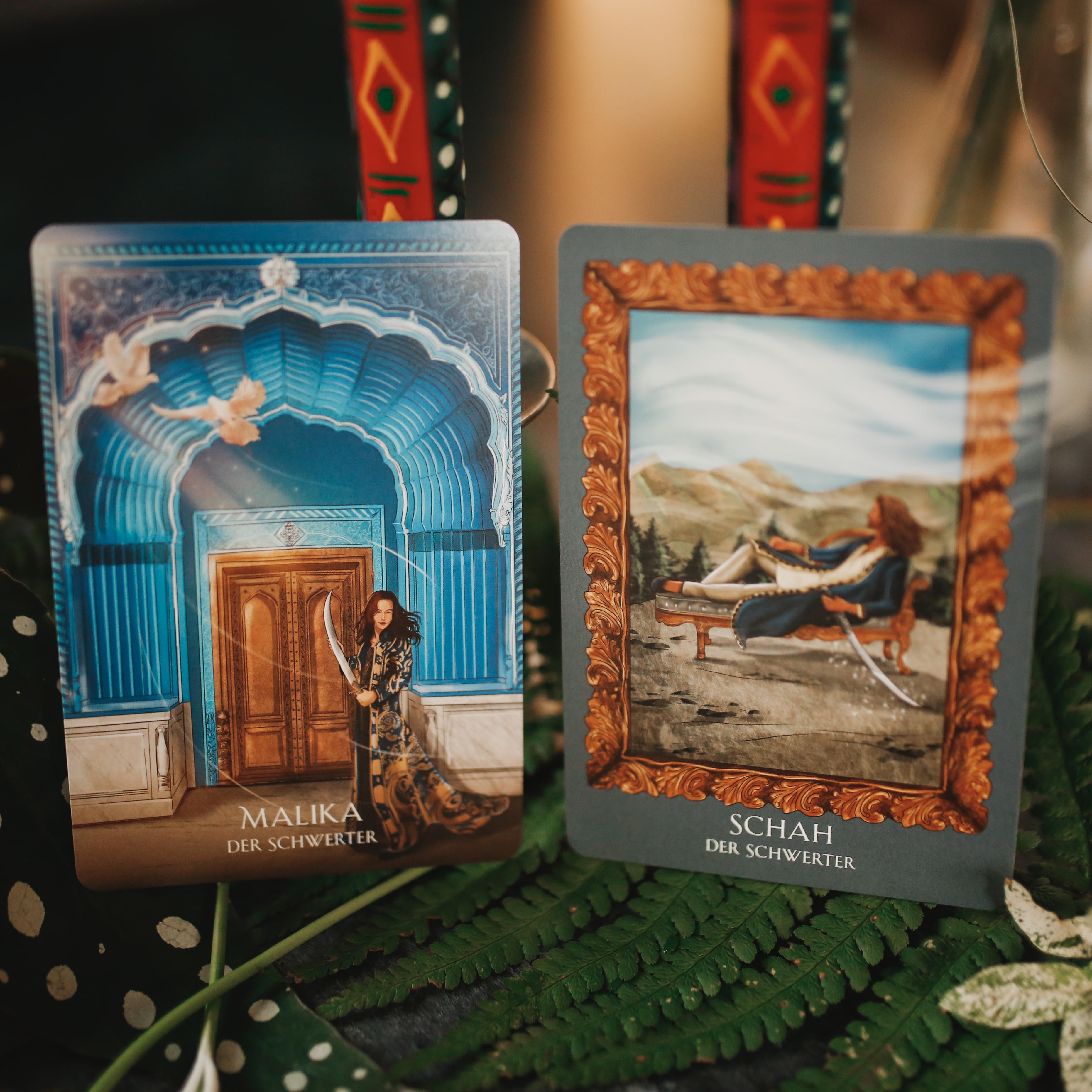 Beispielinhalt (Bild) Sufi-Tarot - Der Weg des Herzens: 78 Tarotkarten mit Anleitung