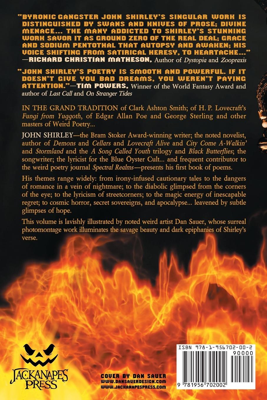 Rückseitencover The Voice of the Burning House