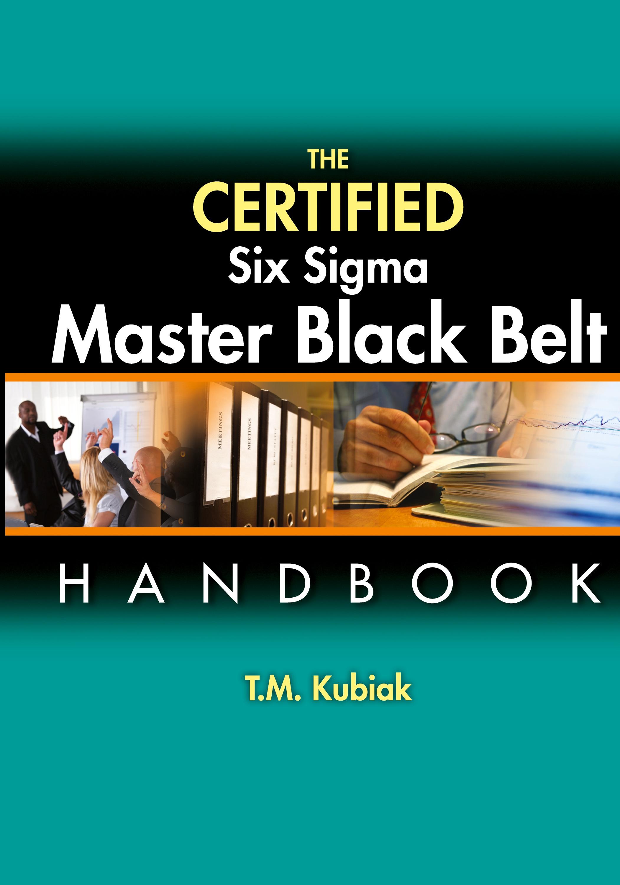 Vorderes Coverbild The Certified Six Sigma Master Black Belt Handbook