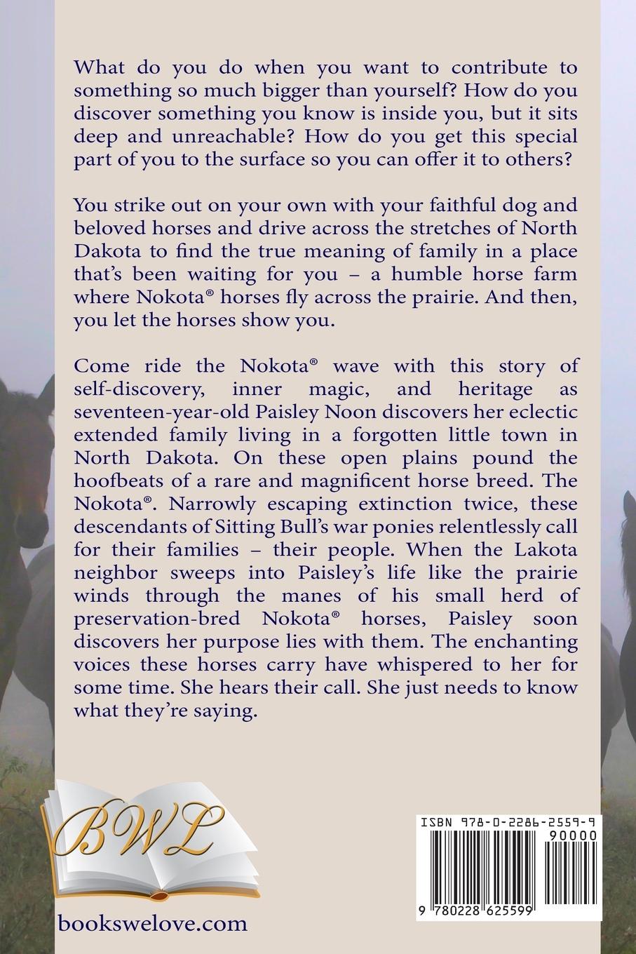 Rückseitencover Nokota® Voices