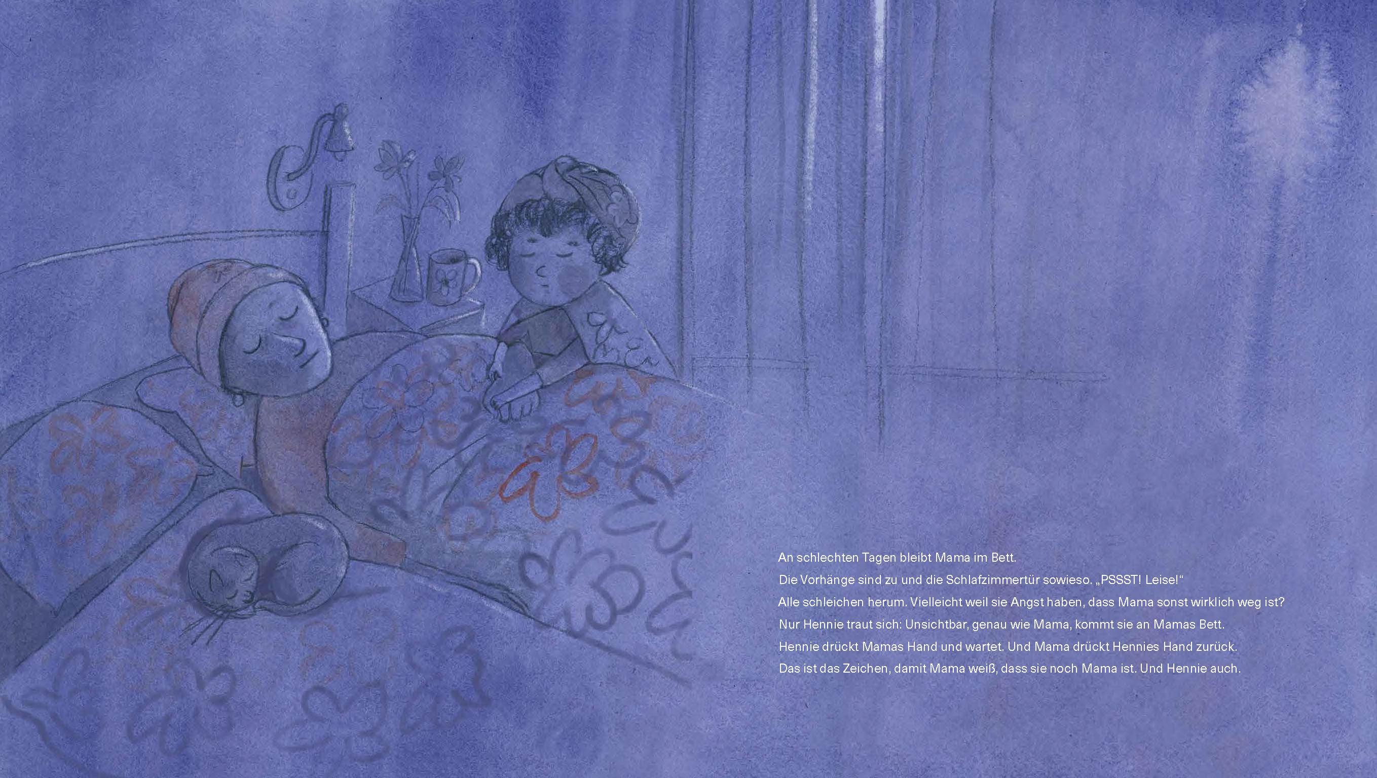 Beispielinhalt (Bild) Als Mama einmal unsichtbar war