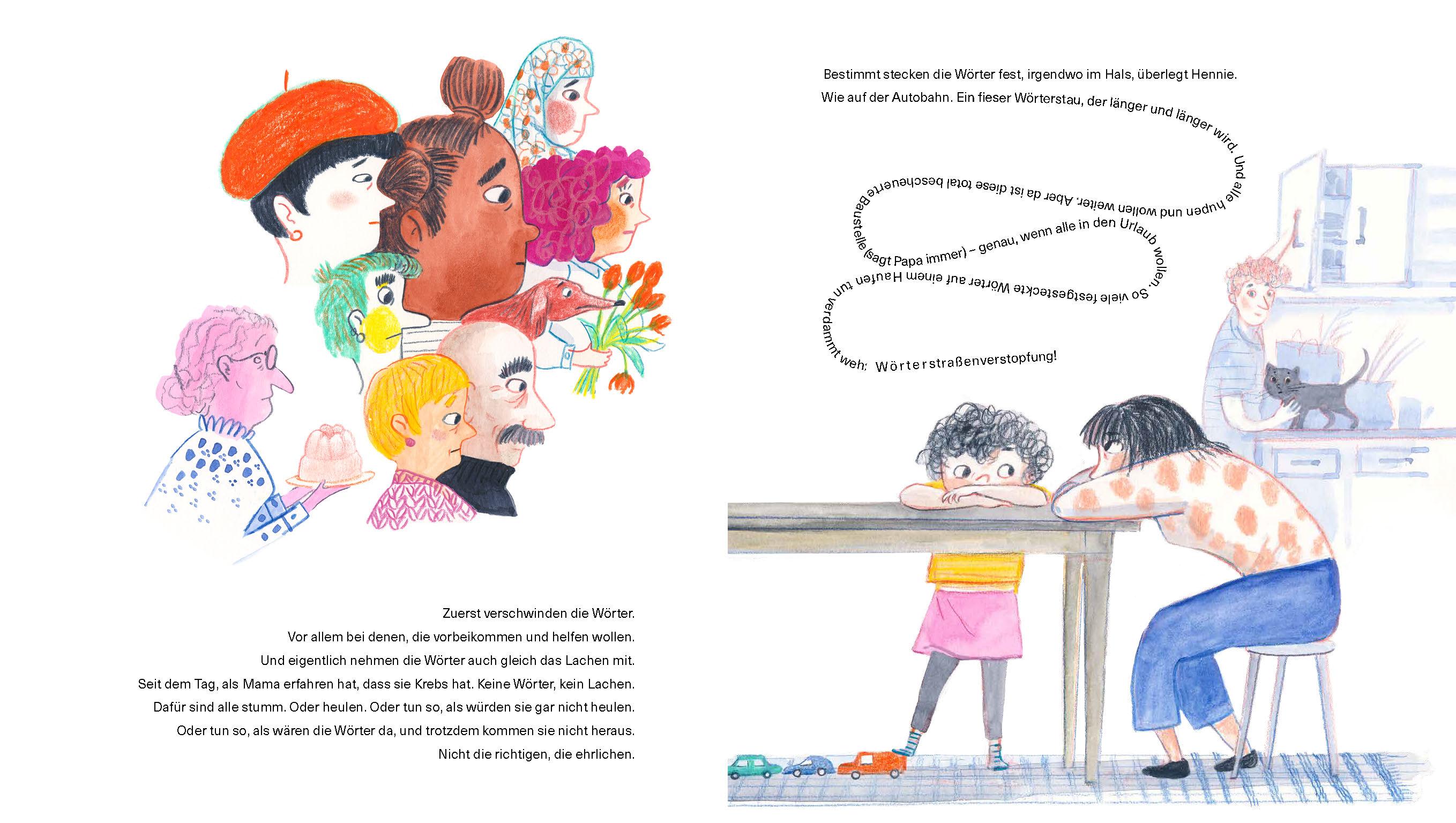 Beispielinhalt (Bild) Als Mama einmal unsichtbar war