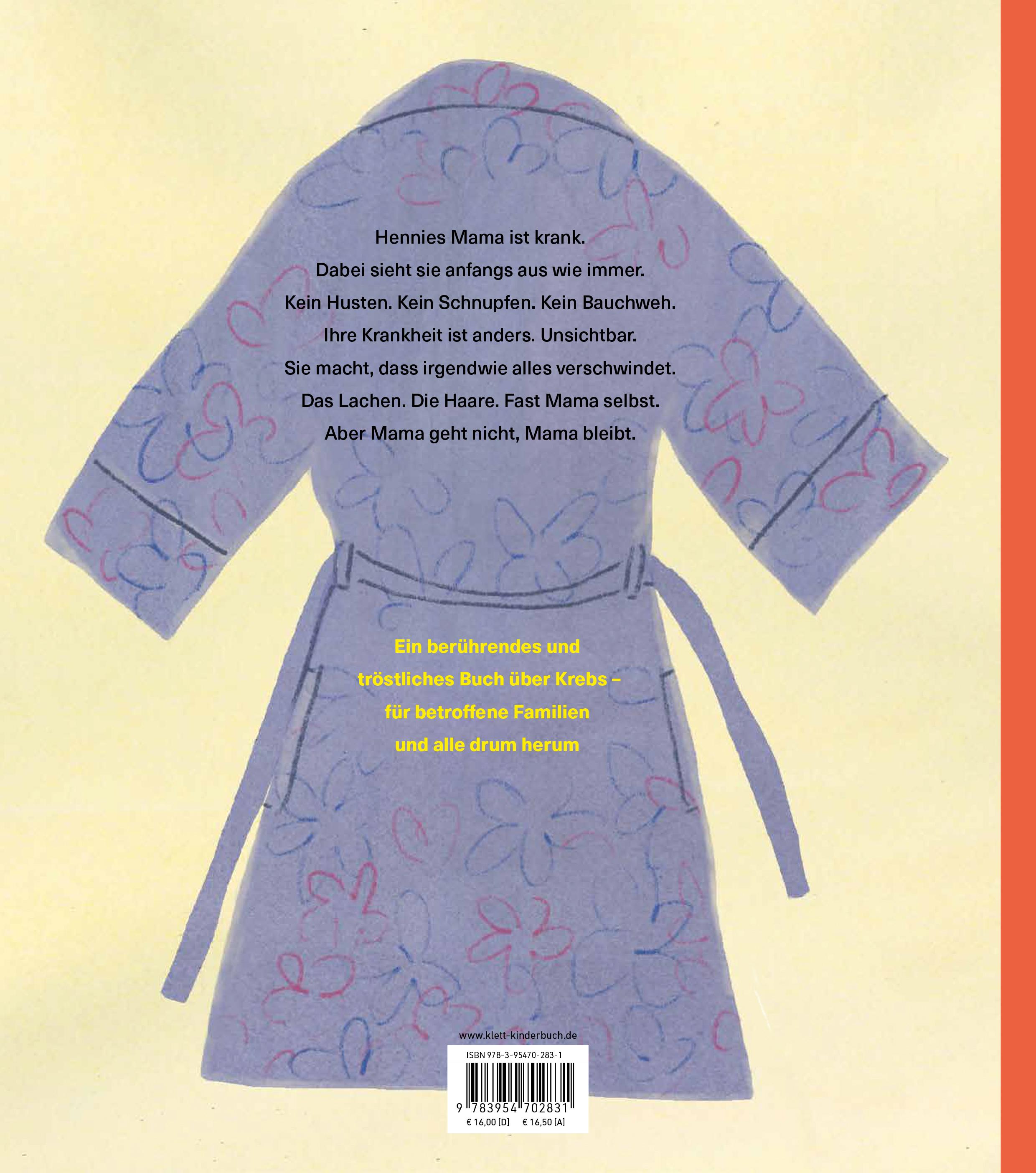 Rückseitencover Als Mama einmal unsichtbar war