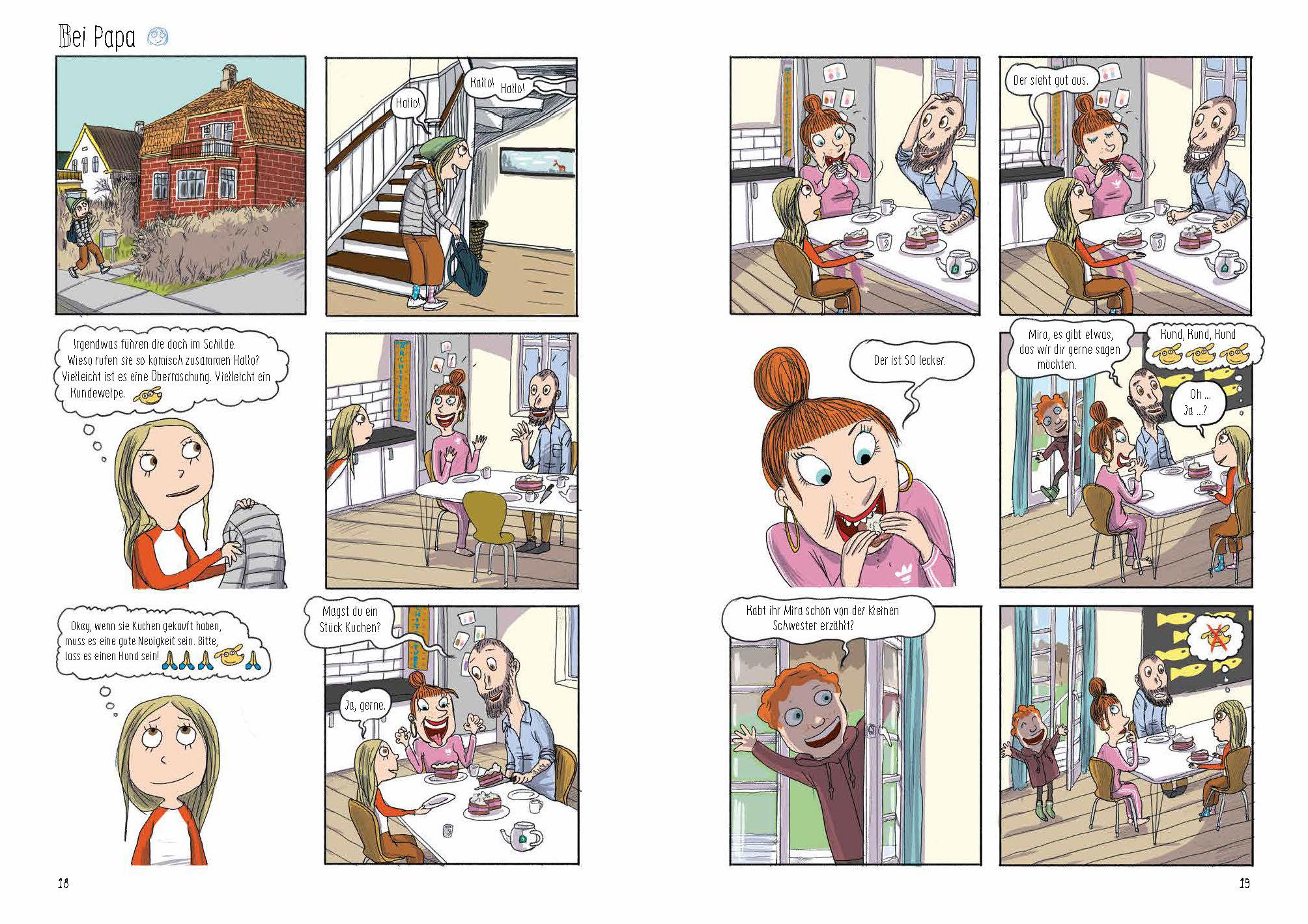 Beispielinhalt (Bild) Mira #freunde #zahnspange #kleineschwester